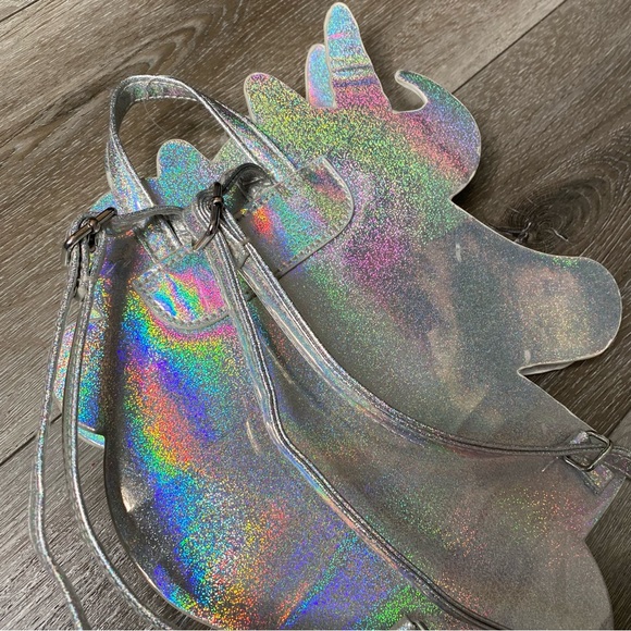 The Children’s Place NWOT Unicorn Purse Mini Backpack - Picture 12 of 16